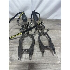 1980's NOS Salewa 12 Point Crampons Ice Climbing. No Toe Bail Bar.